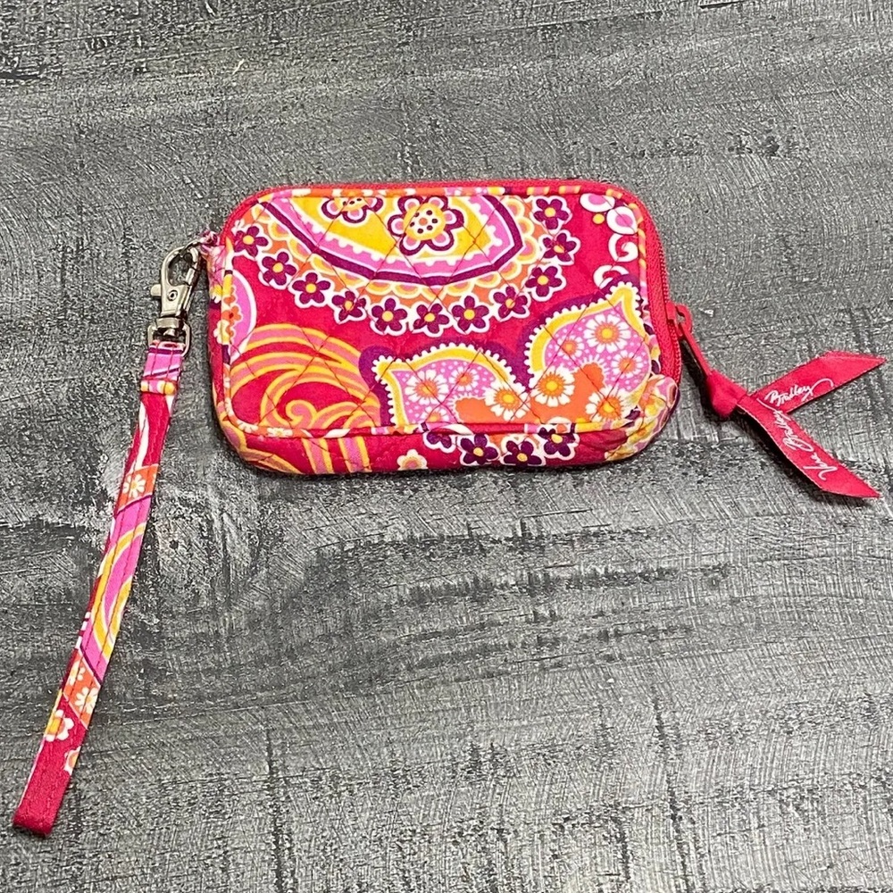 Vintage Vera Bradley Raspberry Fizz All In One Wristlet